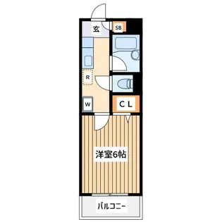東京都八王子市大塚【マンション】の間取り