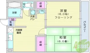 TOMATO B棟【2階】の間取り