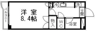 コーポ878桜木【1階】の間取り