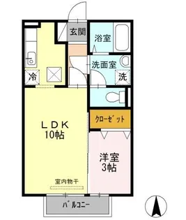 シェル【1階】の間取り