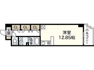 Le Chat 壱番館【3階】の間取り