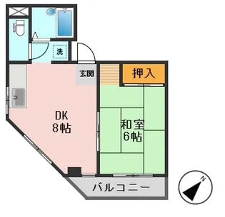 パールヒルズ【4階】の間取り