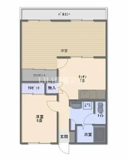 アリュール緑ヶ丘【3階】の間取り