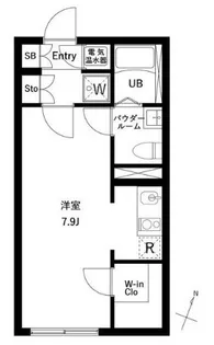 アーバンパーク下北沢【1階】の間取り
