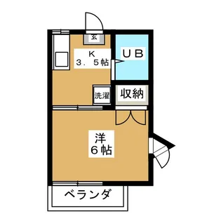 J’sFLATS【2階】の間取り