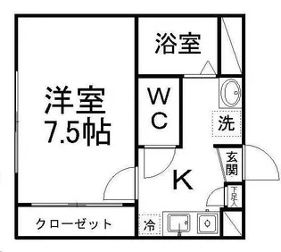 ベル・ドミール【3階】の間取り
