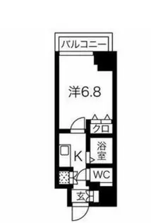 スパシエスタイル住吉【2階】の間取り