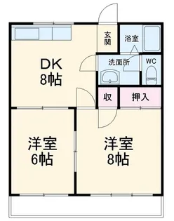 ビレッジK【2階】の間取り