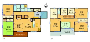 埼玉県さいたま市大宮区堀の内町3【一戸建】の間取り