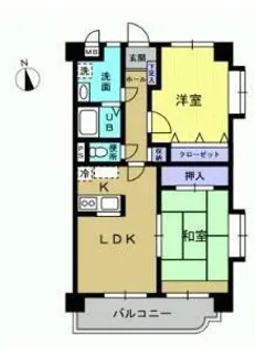 ピュアハウス・K【3階】の間取り