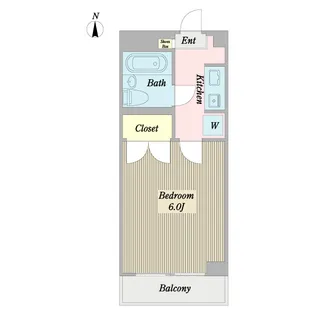 グレース戸田【2階】の間取り
