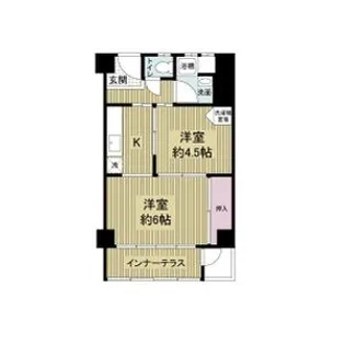 堀江テラス【9階】の間取り