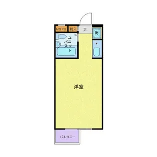 リック上北沢【2階】の間取り