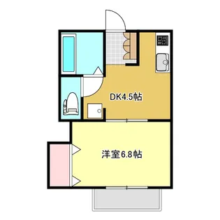セジュールMIYA【1階】の間取り