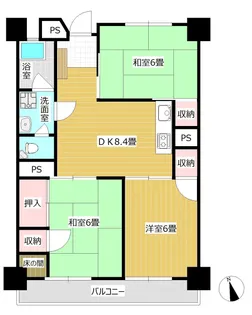 第2森光ビル【4階】の間取り