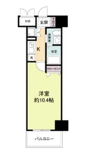 フェニックスレジデンス堺東【5階】の間取り