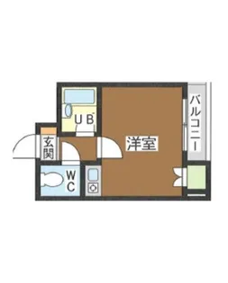 東京都中野区江古田4【マンション】の間取り