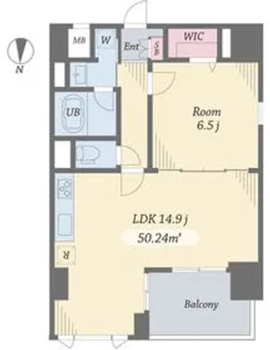 東京都江東区住吉1【マンション】の間取り