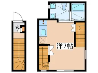アークファースト町田【2階】の間取り