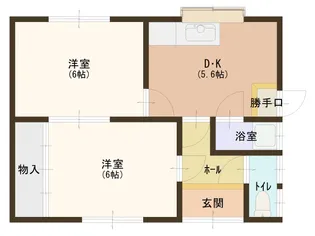 岐阜県各務原市鵜沼三ツ池町2【一戸建】の間取り