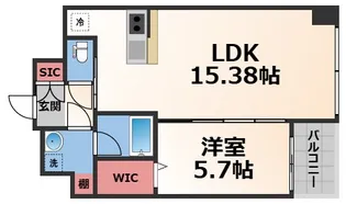 大阪府東大阪市長田中1【マンション】の間取り