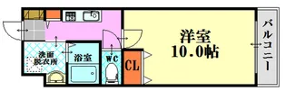 広島県広島市南区的場町2【マンション】の間取り