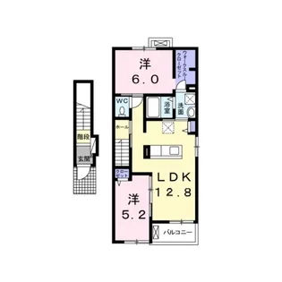 グランつくば I【2階】の間取り