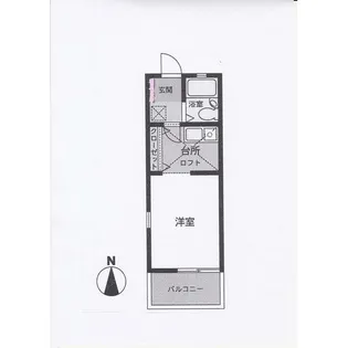 アーバンライフ弥勒寺【2階】の間取り