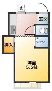 TOSCANA2【2階】の間取り