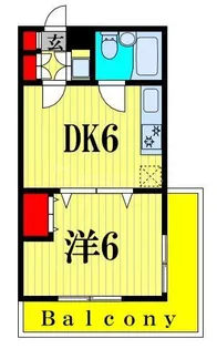 東京都足立区青井5【マンション】の間取り