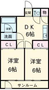 綾瀬レジデンス【4階】の間取り