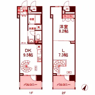 リーラ横浜川和町の間取り