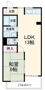 サーカス鶴見【1階】の間取り