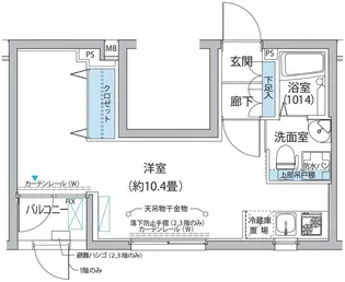 PERSICA NAKANO【2階】の間取り