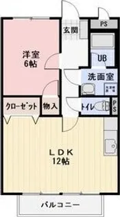 リンピア増田【3階】の間取り