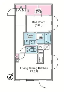 デュオメゾン渋谷松濤【1階】の間取り