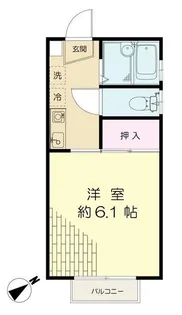 コーポMIYABI【2階】の間取り