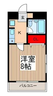 矢部ビル【1階】の間取り