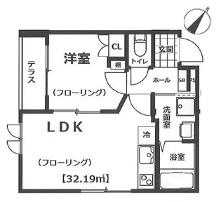 Mondo【1階】の間取り