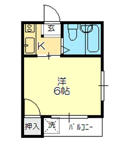 吉田コーポ【2階】の間取り