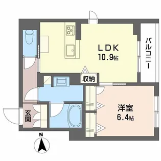 SONS(サンズ)【1階】の間取り