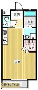 リヴェール大学通り【1階】の間取り