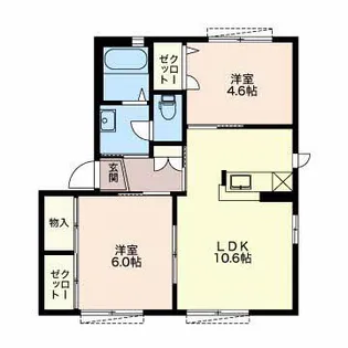パストラルコート・SC【1階】の間取り