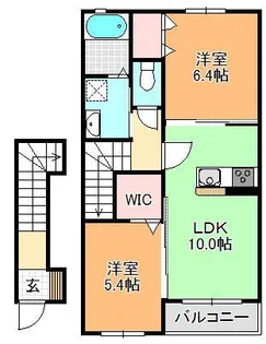 ヴァン・ルーチェ(ShaMaison)【2階】の間取り