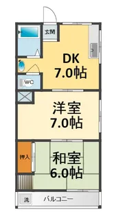 アスエ小松マンション【3階】の間取り