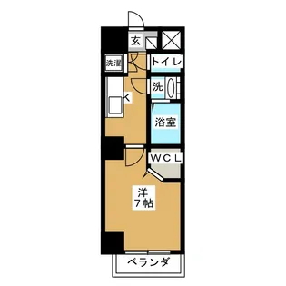 axis nagoya sw【9階】の間取り