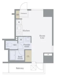 グレイスコート上野【3階】の間取り