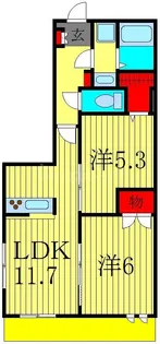 ネオ和光【1階】の間取り