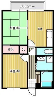 フォブール林【2階】の間取り