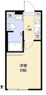 ラ・フォート梅島【3階】の間取り